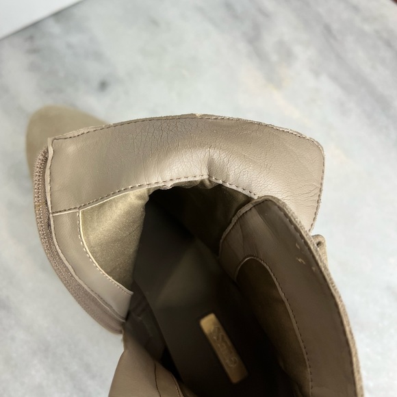 Guess Taupe Suede Ankle Booties - Picture 8 of 14